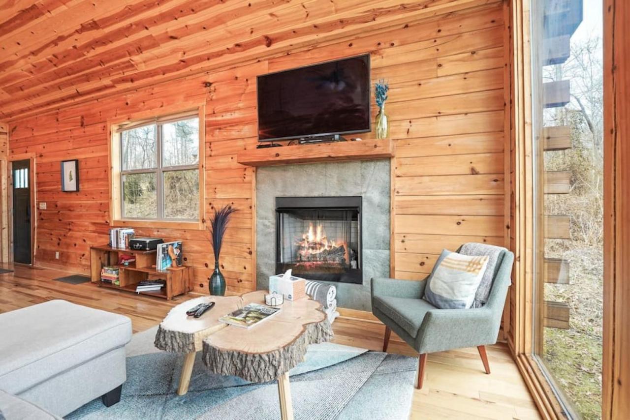 Fern Haven A Modern Take On Hocking Hills Cabins Stella Exterior photo