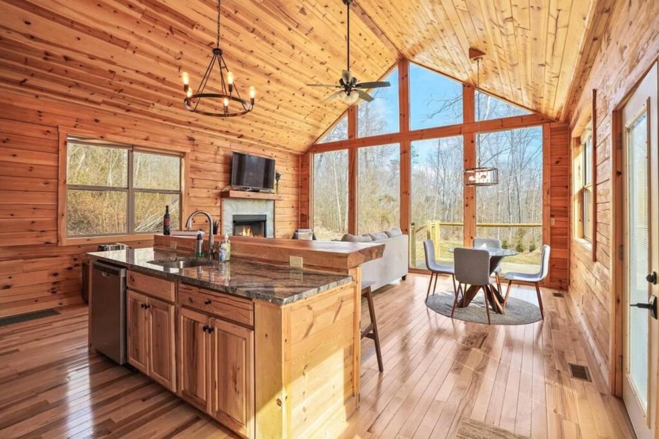 Fern Haven A Modern Take On Hocking Hills Cabins Stella Exterior photo
