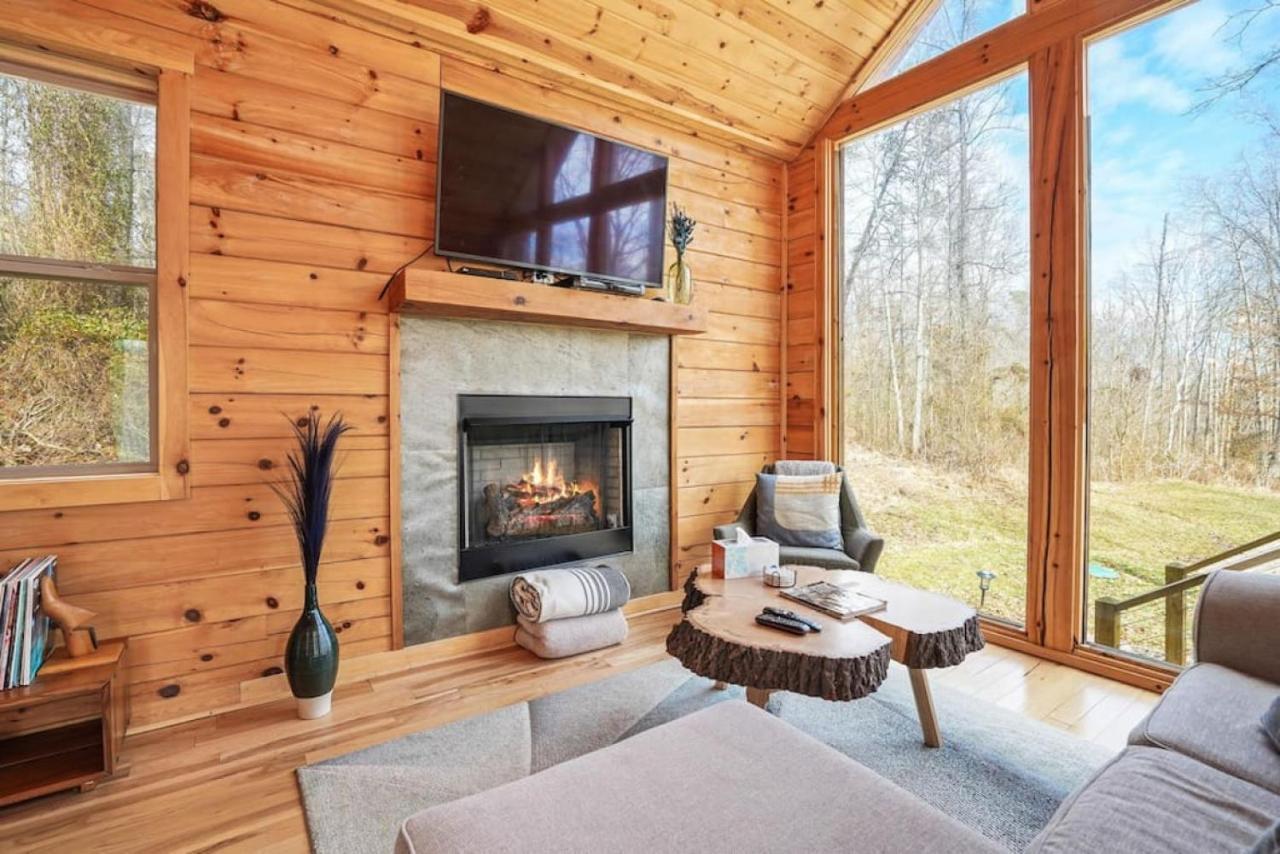 Fern Haven A Modern Take On Hocking Hills Cabins Stella Exterior photo