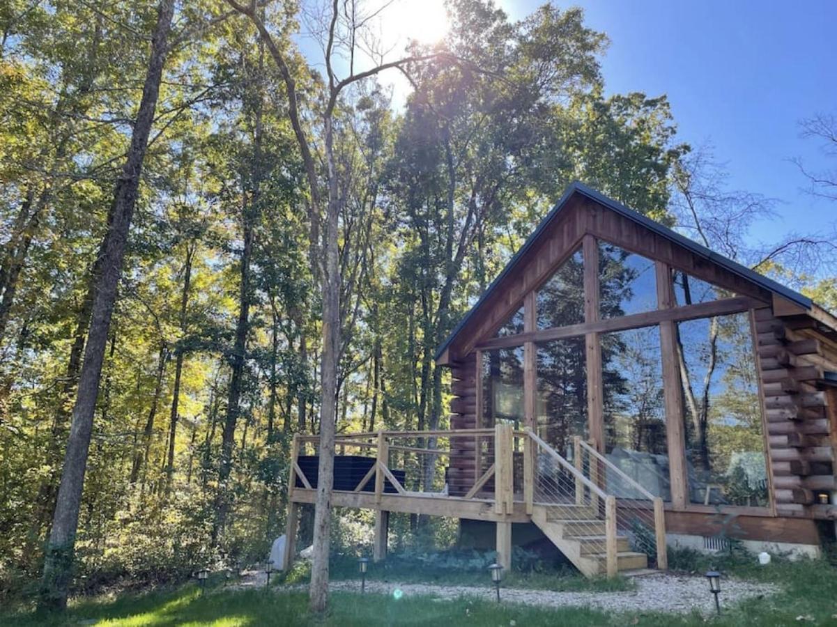 Fern Haven A Modern Take On Hocking Hills Cabins Stella Exterior photo