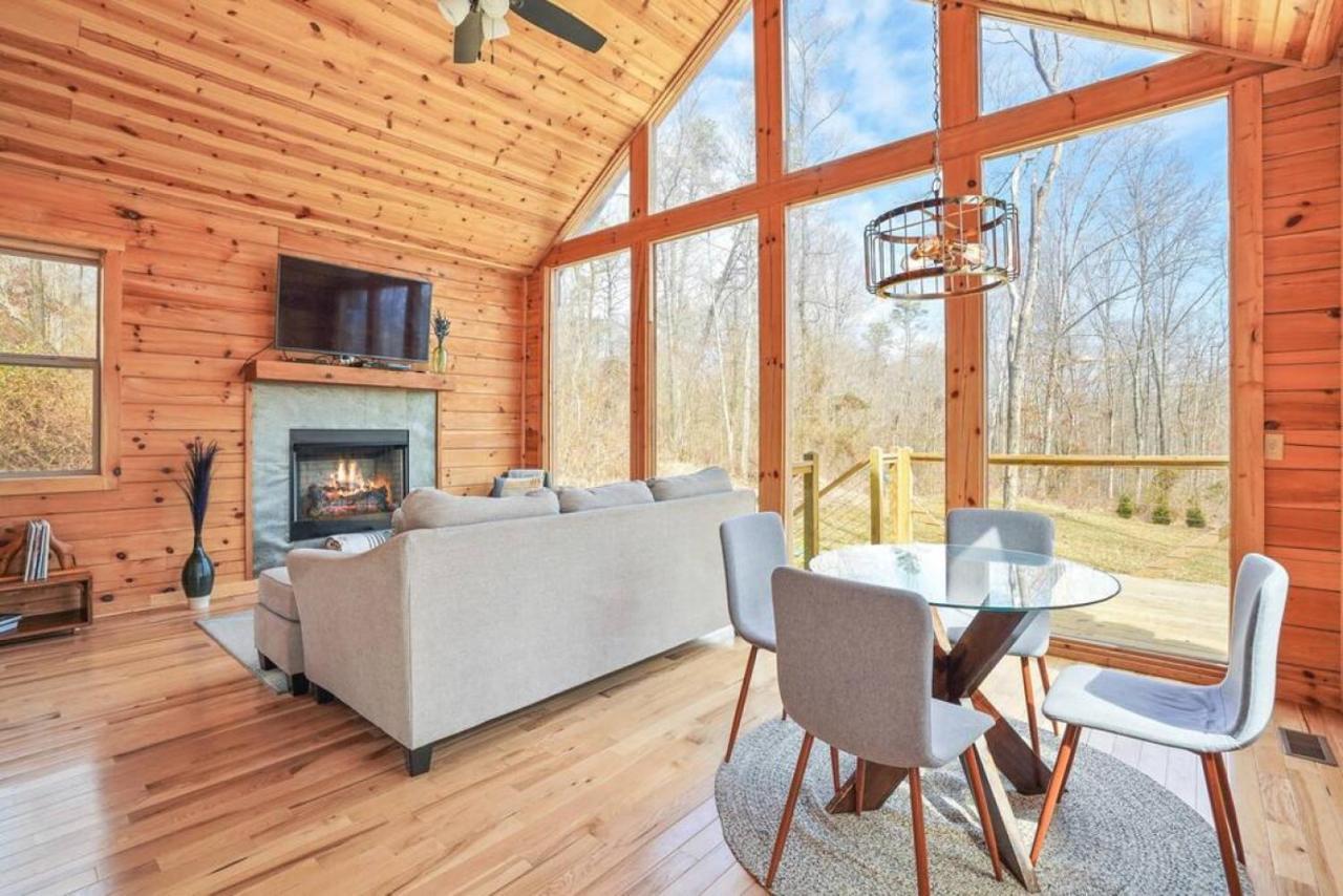 Fern Haven A Modern Take On Hocking Hills Cabins Stella Exterior photo