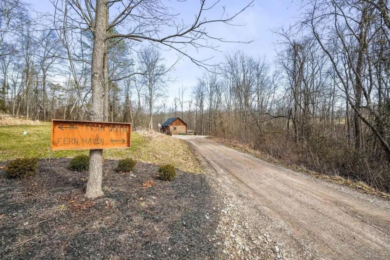 Fern Haven A Modern Take On Hocking Hills Cabins Stella Exterior photo